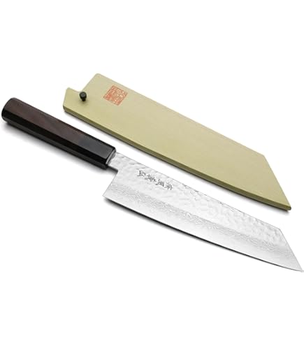 Amazon.com: Yoshihiro Hongasumi Blue Steel Edo Usuba Traditional